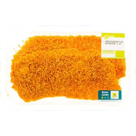 Gepaneerde schnitzel 2 stuks