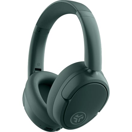 JLab Jbuds Lux ANC Draadloze Koptelefoon Bluetooth - Active Noise Cancelling Over Ear Hoofdtelefoon - 70 uur Batterijduur - Be Aware Audio - Multipoint - Aanpasbare Equalizer - Inklapbaar - Groen
