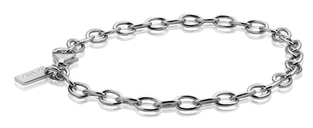 Zinzi zilveren bedelarmband 19cm CH-A3