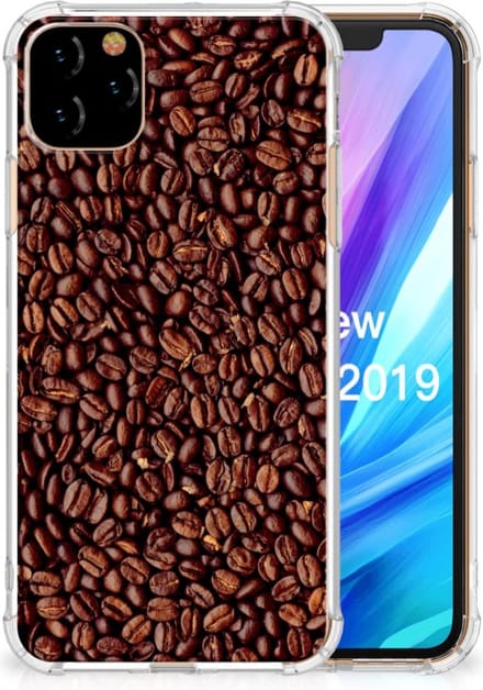 Apple iPhone 11 Pro Max Beschermhoes Koffiebonen