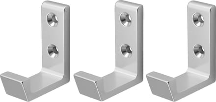 Hermeta Jashaak - Zilver - Enkel - 0139-01 - 3 stuks