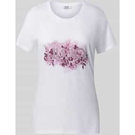 Regular fit t-shirt van puur katoen