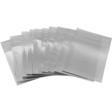 Lot de 100 sachets de rangement antistatiques refermables à fermeture éclair pour composants électroniques