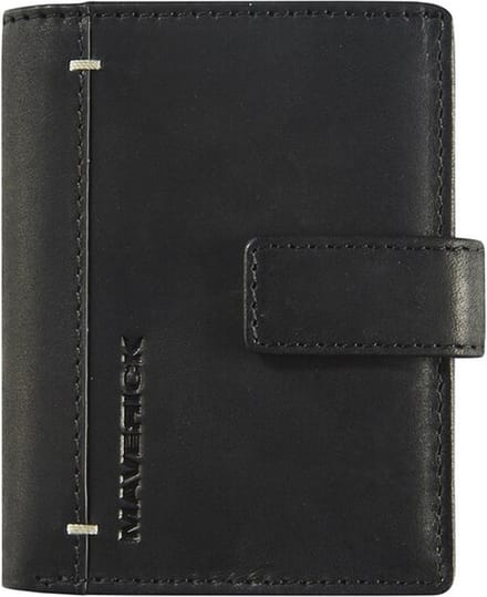 MAVERICK URBAN CLASSIC LEDEREN CARDPROTECTOR ZWART