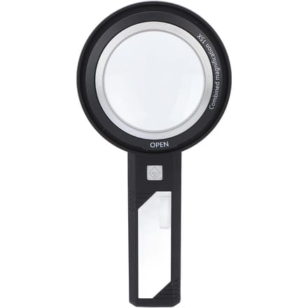 Handheld Vergrootglas 6X15X Lezen Verlicht Verlicht Vergrootglas met 6 LED-lampjes voor