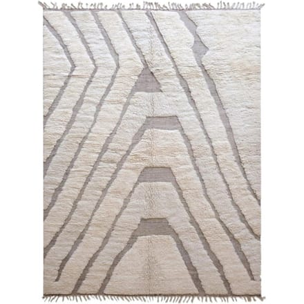 AFK Living Berbertapijt ethno chic met strak design van wol