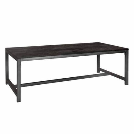 Tower Living - Ziano eettafel - 200 cm - zwart