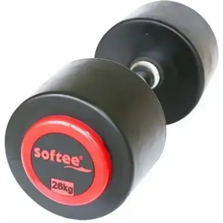 Softee Pro-sport 24kg Dumbbell Zwart 24 kg