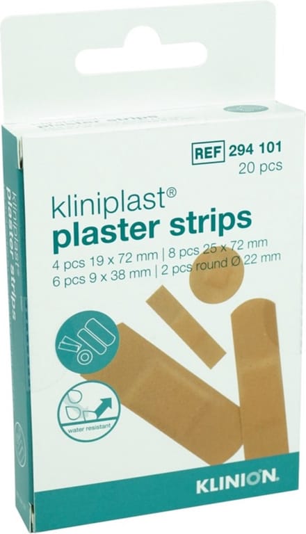 Kliniplast Ready Assorti  - 20 stuks - Pleisters