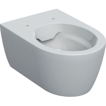 Geberit iCon wall-mounted WC low-flush, closed form, Rimfree 501.661.00.1