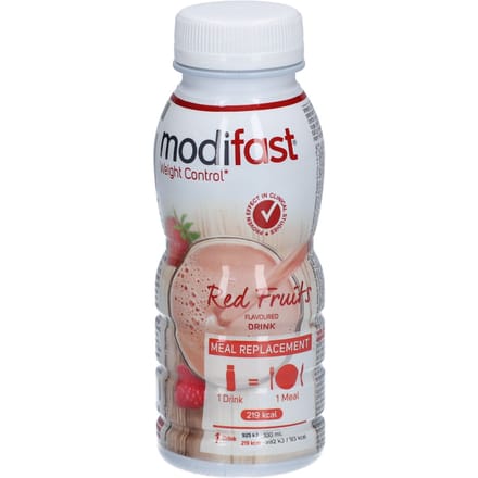 Modifast Intensive drink red fruit 236 Milliliter