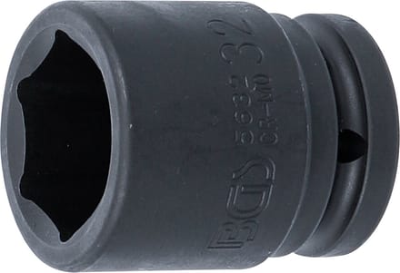 BGS Kracht dopsleuteldop zeskant 3/4 32 mm