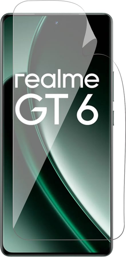 Screenprotector geschikt voor Realme GT 6 - 1x FlexGuard Screen Protector