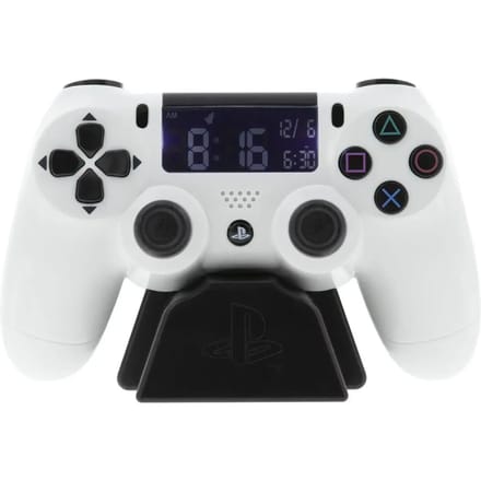 Videogames Paladone Playstation Alarm Clock Manette Blanche PS4