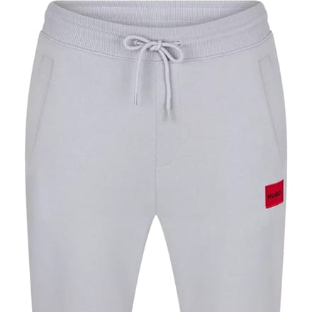 Hugo Heren Fleece Logo Relaxed Fit Joggingbroek (Medium Blauw)