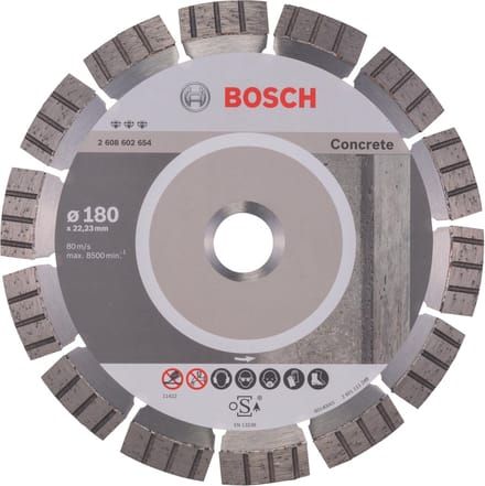 DIAMANTSCHIJF BEST CONCRETE 180/22,23