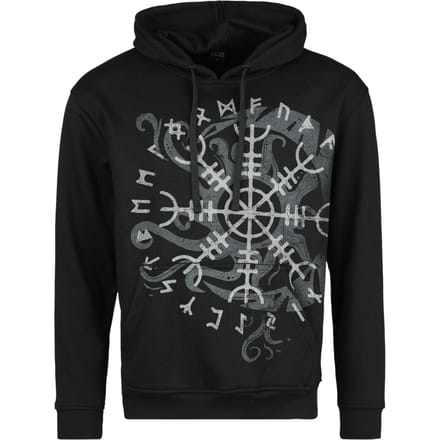 Outer Vision Trui met capuchon - Vicero Shield - S tot XXL - voor Mannen - zwart