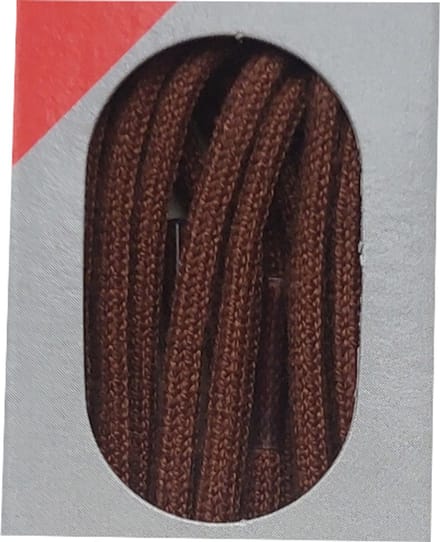 Bob Veter - Middel Bruin - Dun Rond - Lengte 90 cm - Dikte 2 mm - Schoenveter