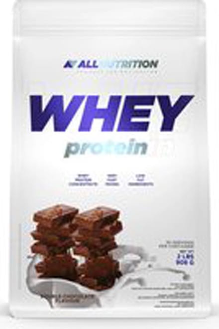 AllNutrition | Whey protein | Double chocolate | 908gr 30 servings | Eiwitshake | Proteïne shake | Eiwitten | Whey Proteïne | Supplement | Concentraat | Nutriworld
