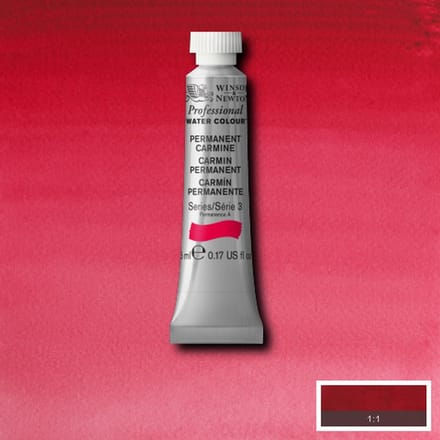 Watercolor paint W&N 5ml – 479 Permanent Carmine