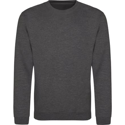 Just Hoods - AWDis Sweat - Charcoal (Heather) maat M