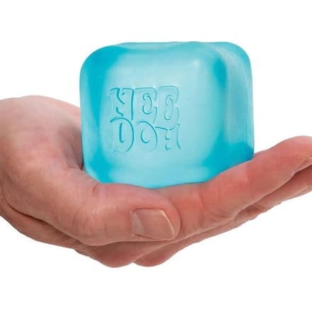 Schylling Needoh Nice Cube Sensorisch Speelgoed Stressverlichtende Blokken Knijpen Verlichtend Puzzel Oplossen Ventileren Kinderen Souvenir blue