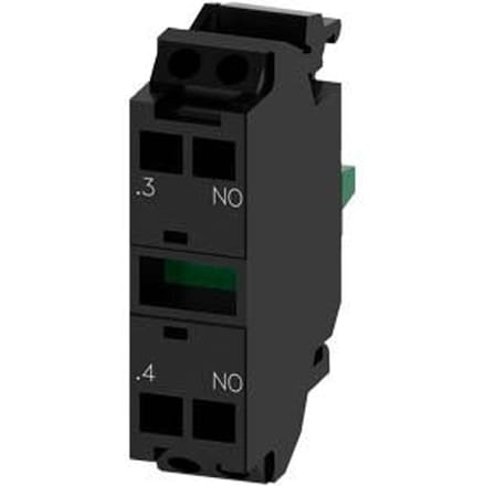 Siemens Contact module with 1 contact element 1 no spring-type terminal for front plate mounting