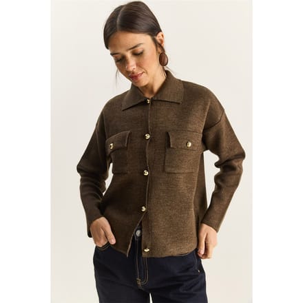 Polokraag Cardigan