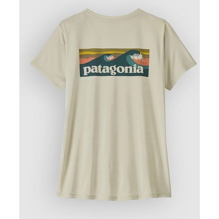 Dames-T-shirt met logo Patagonia Capilene Cool Daily
