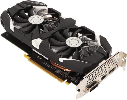 Allecto Plus - Gaming grafische kaart voor Gaming Pc met 6Gb Gddr5