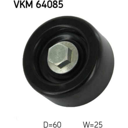 Rondsel/geleiderpoelie, V-riem SKF VKM 64085