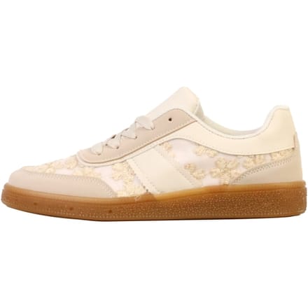 Supermodieuze lage sneakers met veters