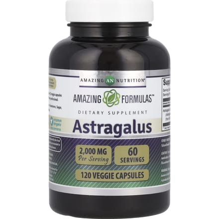 Amazing Nutrition, Astragale, 1 000 mg, 120 gélules