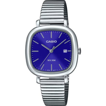 Casio Casio Collection LTP-B166D-2AVEF Horloge - Staal - Zilverkleurig - Ø 30 mm