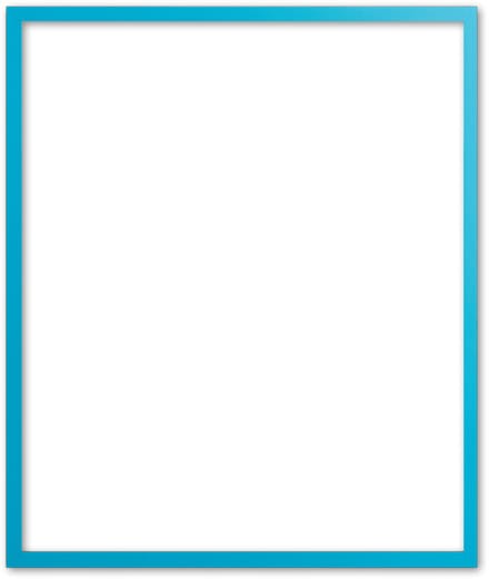 Moderne Lijst 60x90 cm Blauw - Emilia