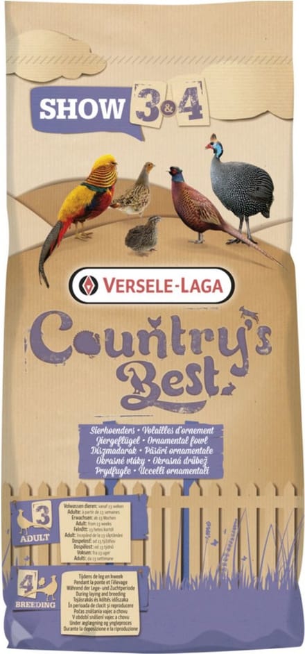 Versele-Laga Country's Best Show 3 Pellet - 20 kg