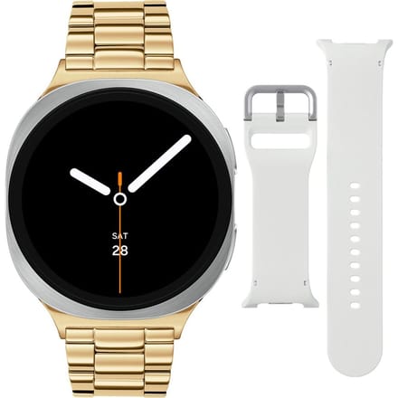 Samsung Special Edition Galaxy Watch 8 Zilver/Goudkl Staal 44mm