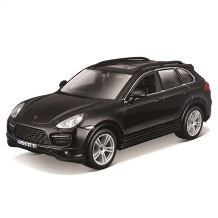 Porsche Cayenne Turbo zwart 1:24 Bburago 21056