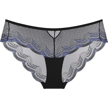 Triumph Comfort Glam Hipster Dames Onderbroek - ZWART