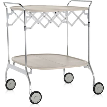 Kartell - Gastone trolley - crème - geel