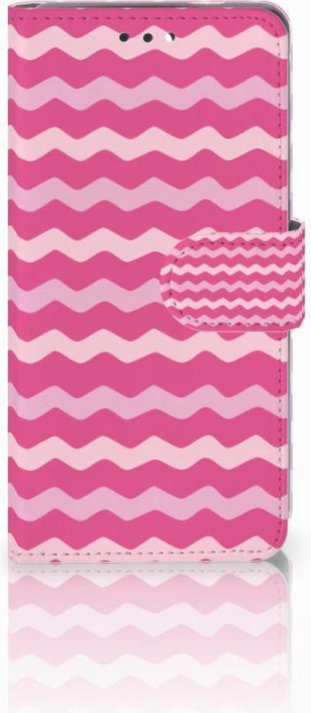 Nokia 3.1 (2018) Telefoon Hoesje Waves Pink