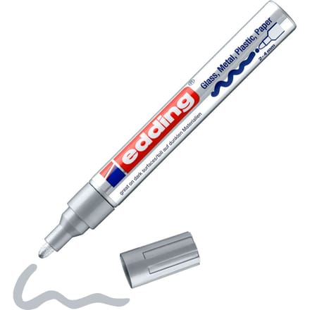 edding-750 glanslakmarker zilver 1ST 2-4 mm / 4-750-9-054