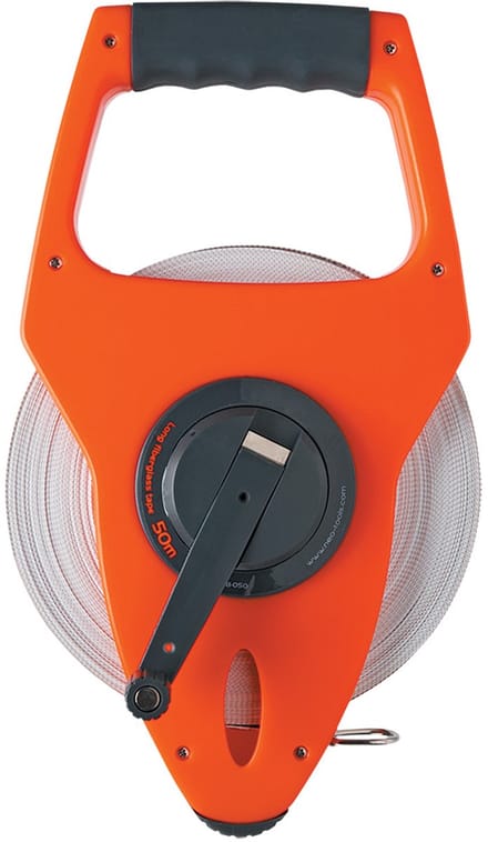 NEO - Glasvezel Meetlint - 50m - Ergonomische Handgreep - Antislip