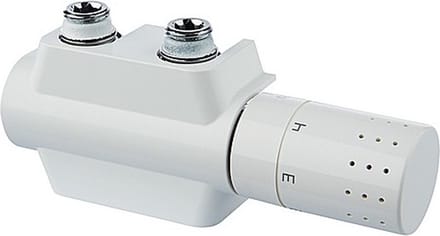 BELRAD Thermostatische Middenaansluitset – Vloer & Muur – Wit – M30 x 16/2