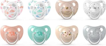 Suavinex CLASSIC LINE classic pacifier anatomical teat 6-18M 2 u