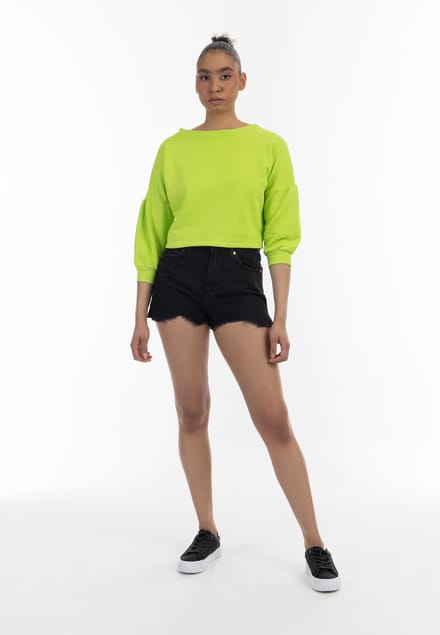 Mymo Sweatshirt Dames kalk