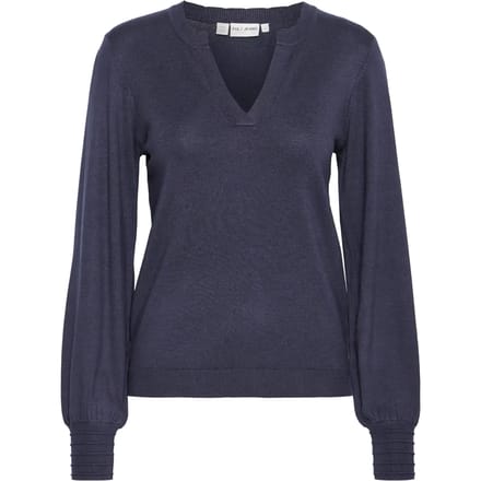 Vrouwentrui met volantkraag Pulz Jeans Sara