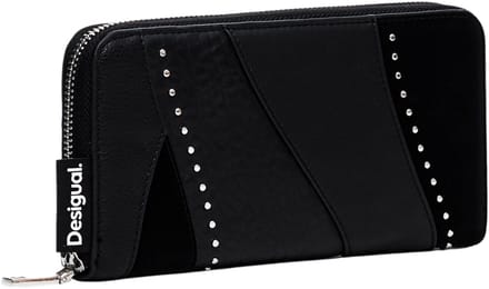 Desigual Kahlo Portemonnee 21 cm - Dames - Horizontaal - black