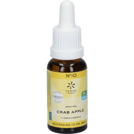 Bach Bloesem Bach bloesemremedies crab apple bio 20 Milliliter