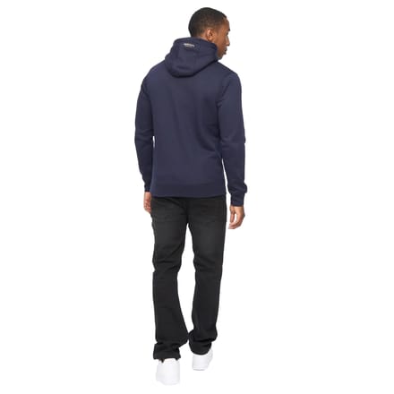 Crosshatch Heren Jampstead Hoodie (Marineblauw)